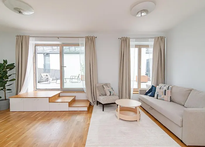 Butas Bright 1 Bdr In Vivid Paupys By Urban Rent *